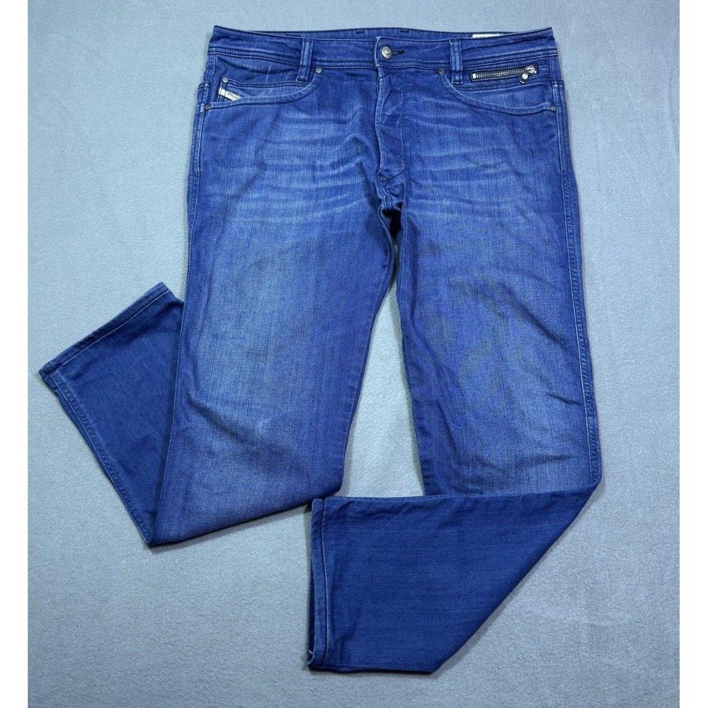 Diesel Jeans Mens 36x29 PADDOM Relaxed Slim Tapered Y2K Made In Italy Retro